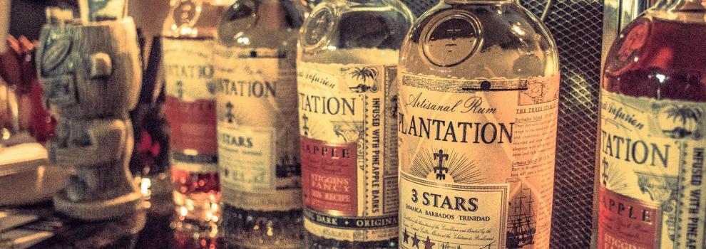 Photo of Plantation Rum bottles